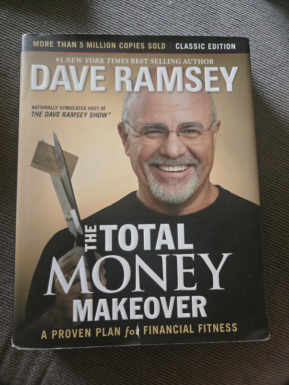 Dave Ramsey The Total Money Makeover - Tan & Black Cover